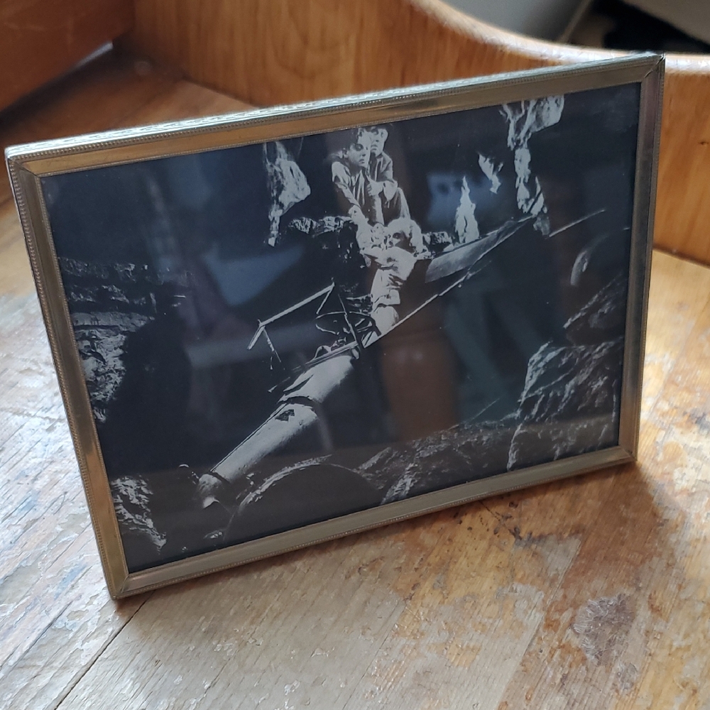 Vintage Frame With Scene From Alfred Hitchcock Movie
